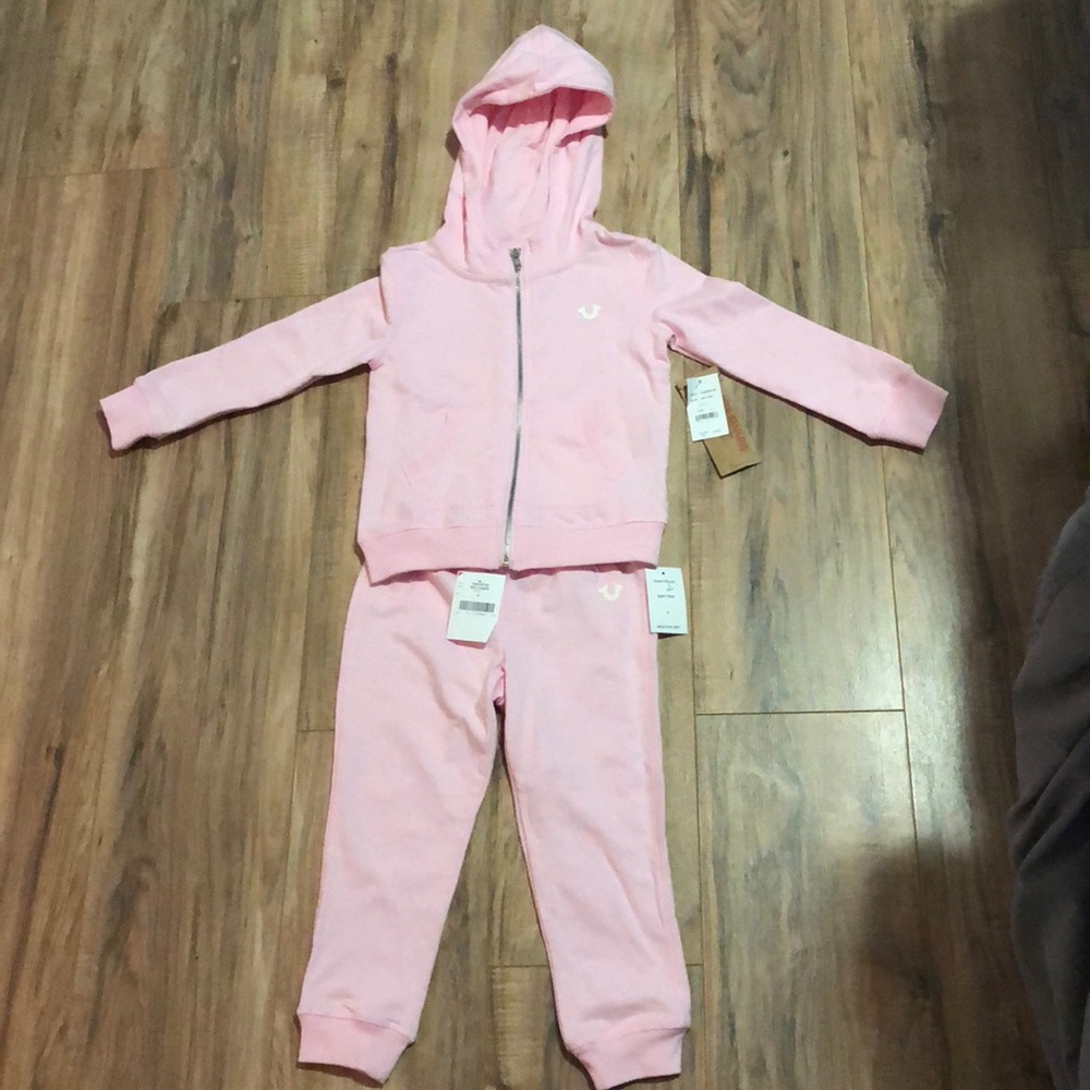 Girl True Religion jogger sweatsuit